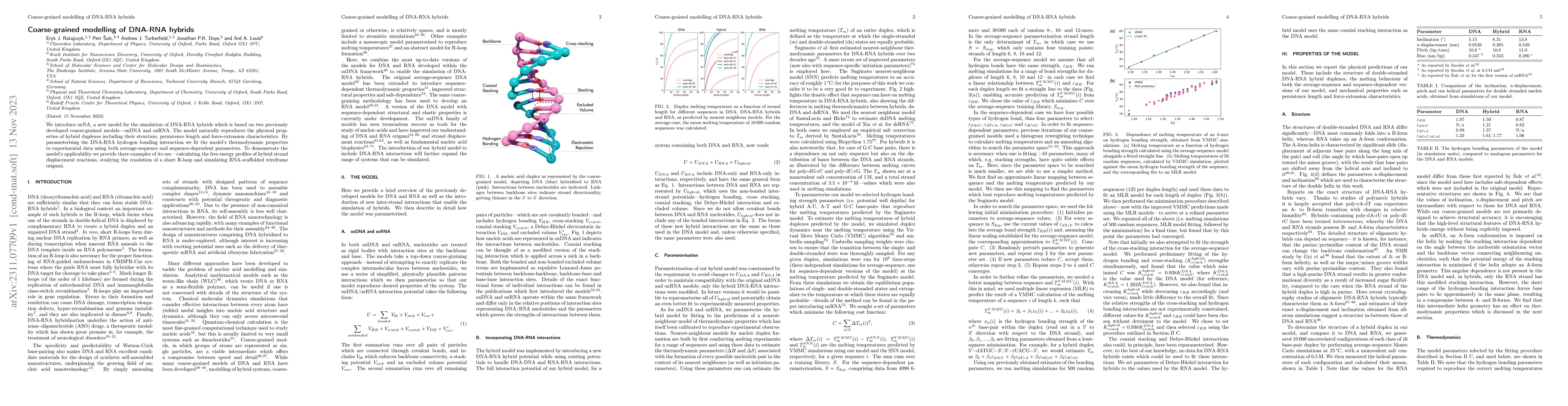 Thumbnail for Coarse-grained modelling of DNA-RNA hybrids