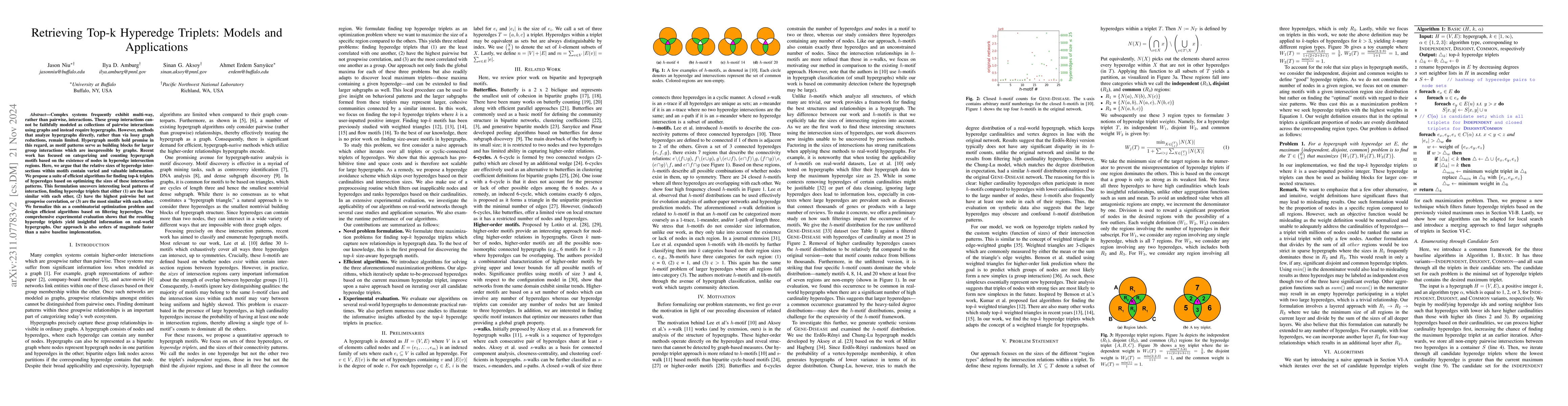 Thumbnail for Size-Aware Hypergraph Motifs