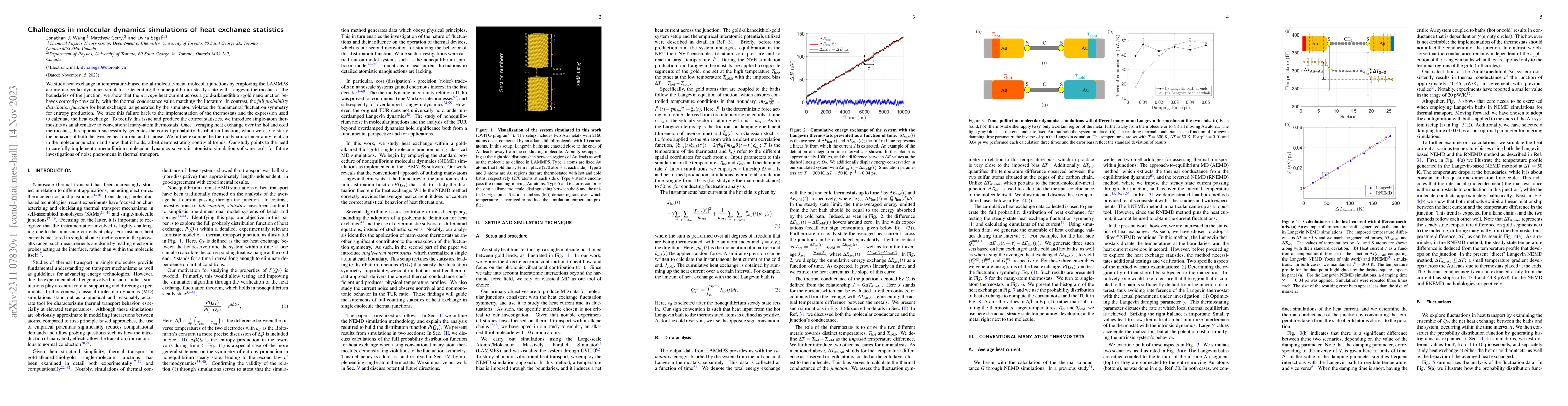 Thumbnail for Challenges in molecular dynamics simulations of heat exchange statistics