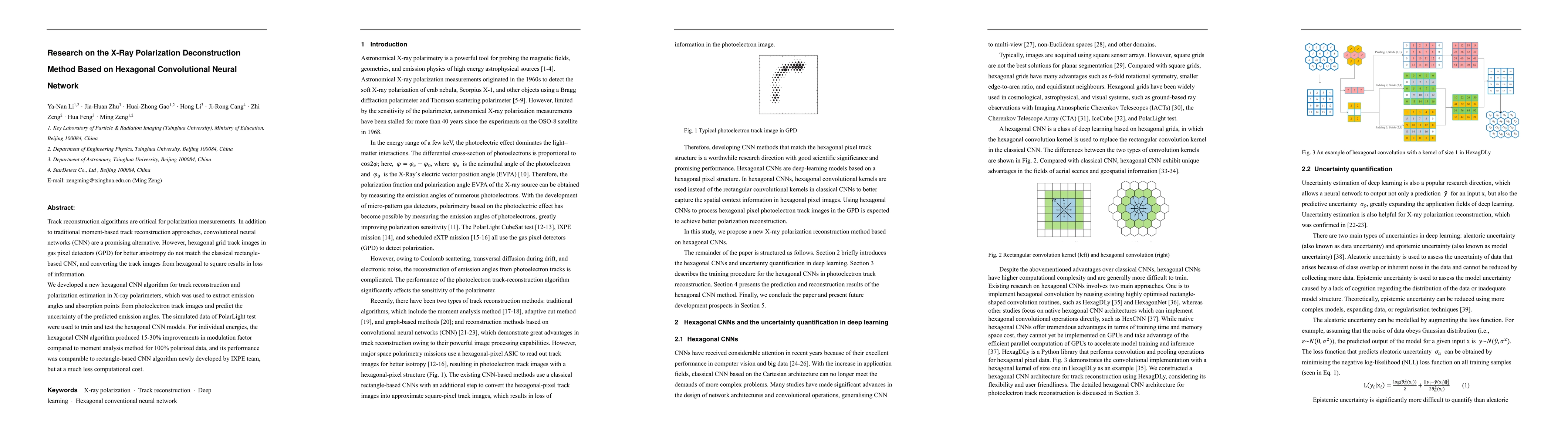 Thumbnail for Research on the X-Ray Polarization Deconstruction Method Based on
  Hexagonal Convolutional Neural Network