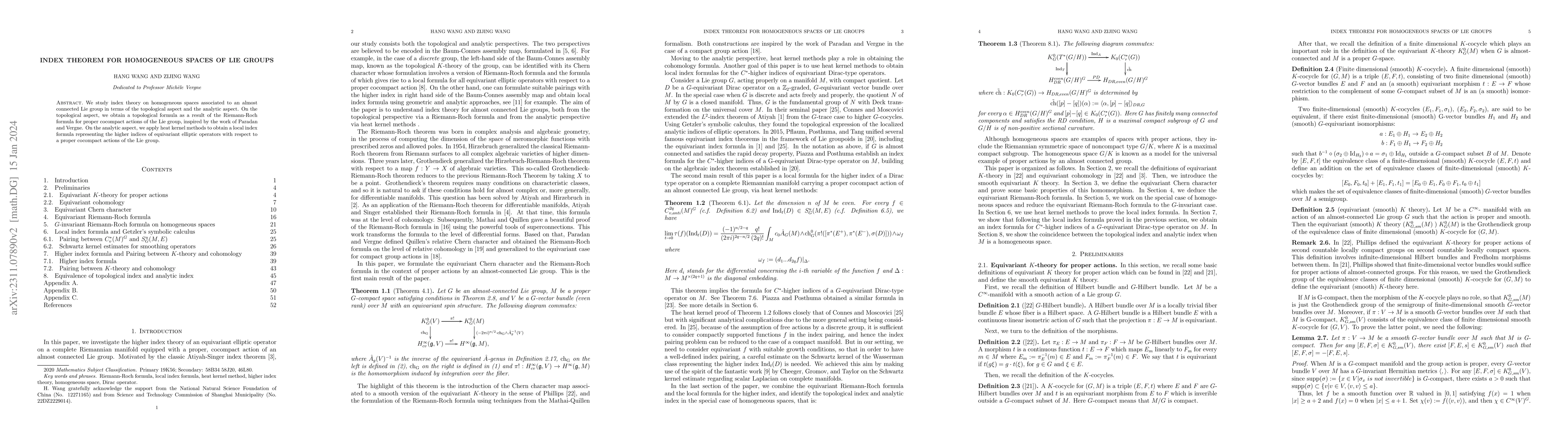 Thumbnail for Index theorem for homogenous spaces of Lie groups