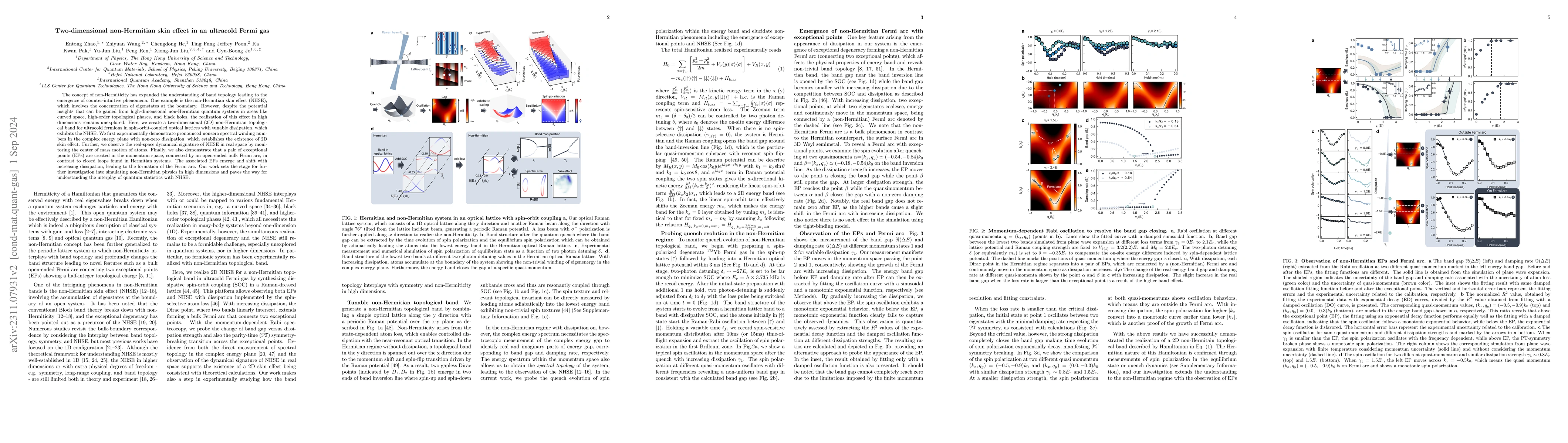 Thumbnail for Two-dimensional non-Hermitian skin effect in an ultracold Fermi gas