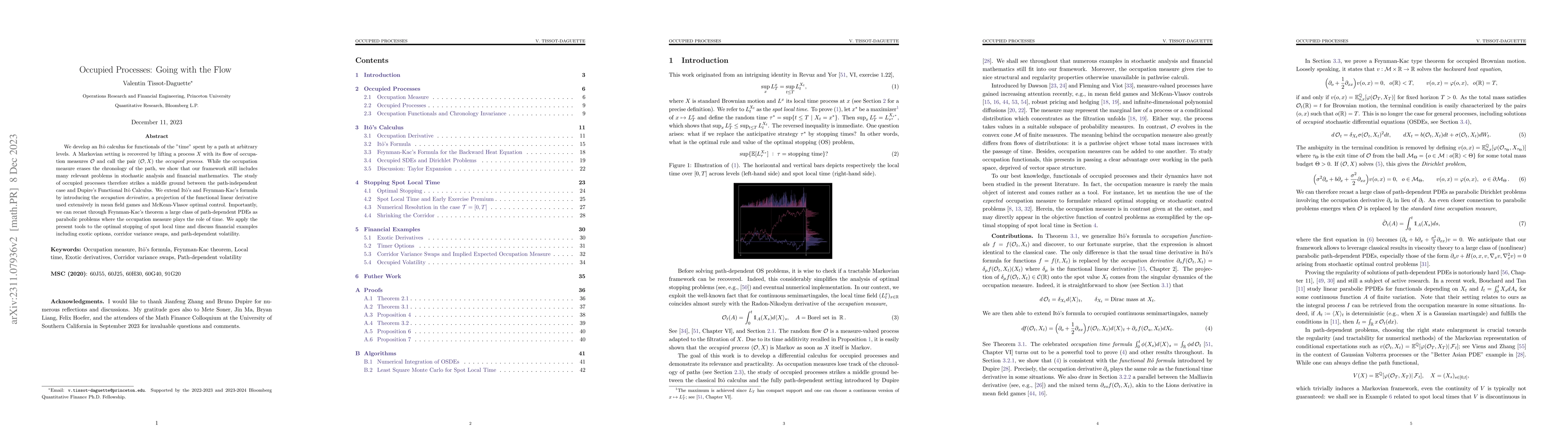 Thumbnail for Occupied Processes: Going with the Flow