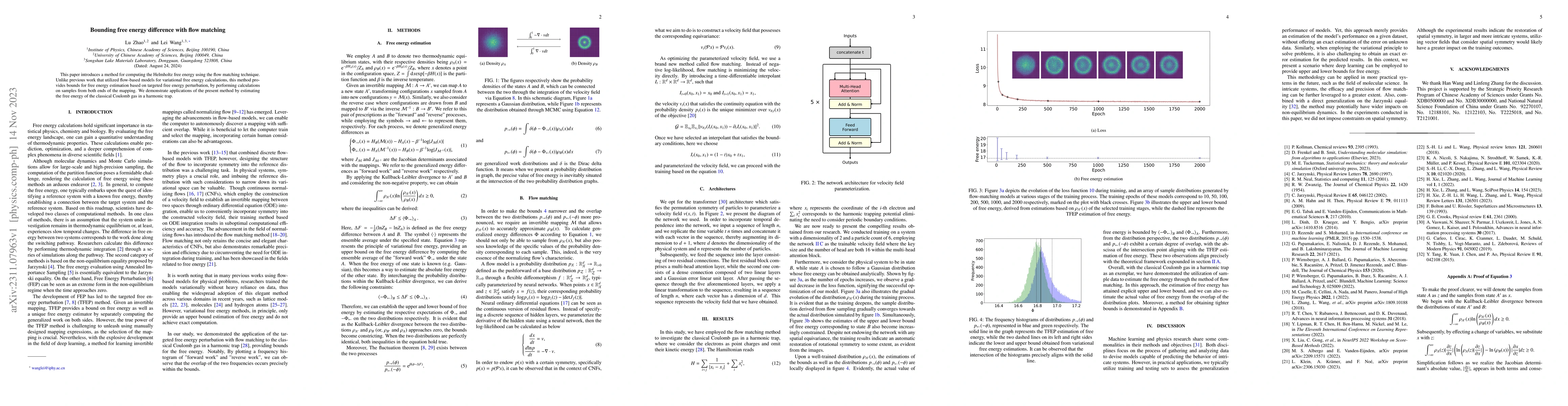 Thumbnail for Bounding free energy difference with flow matching