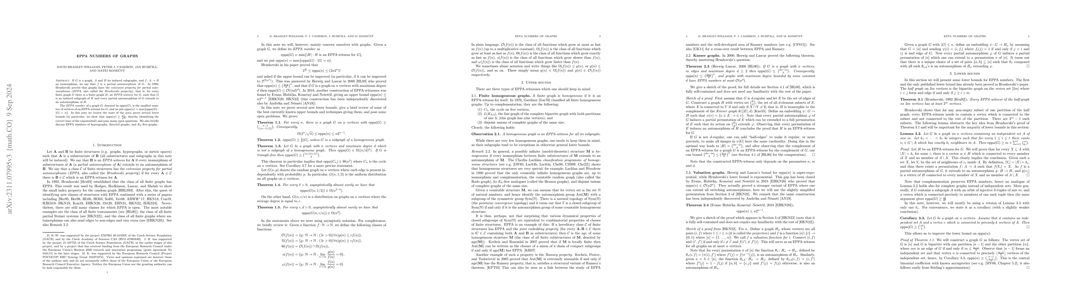 Thumbnail for EPPA numbers of graphs