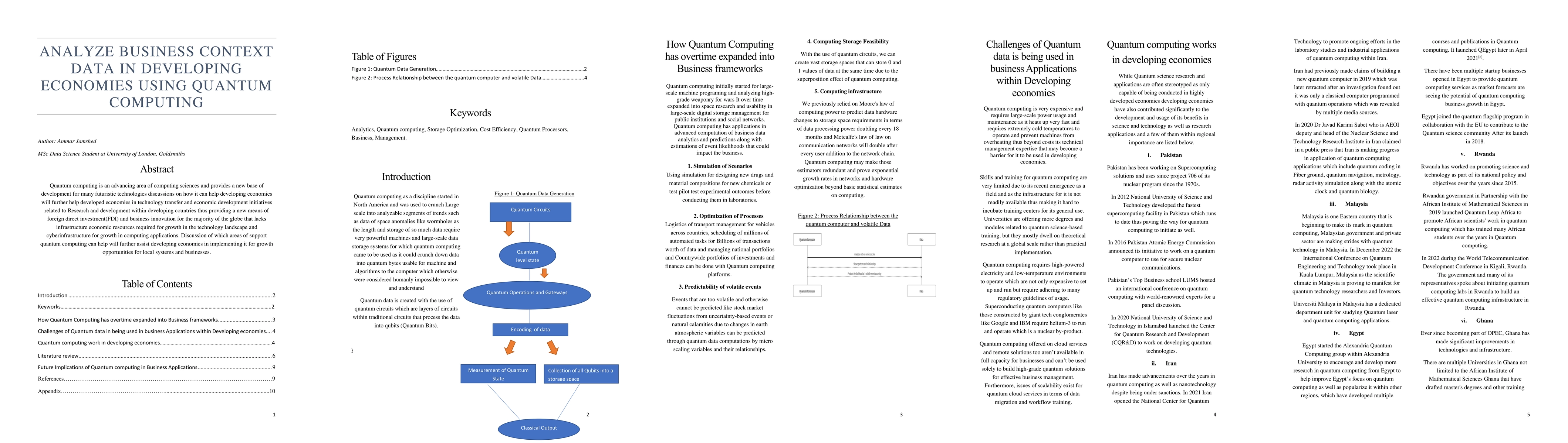 Thumbnail for Analyze business context data in developing economies using quantum
  computing
