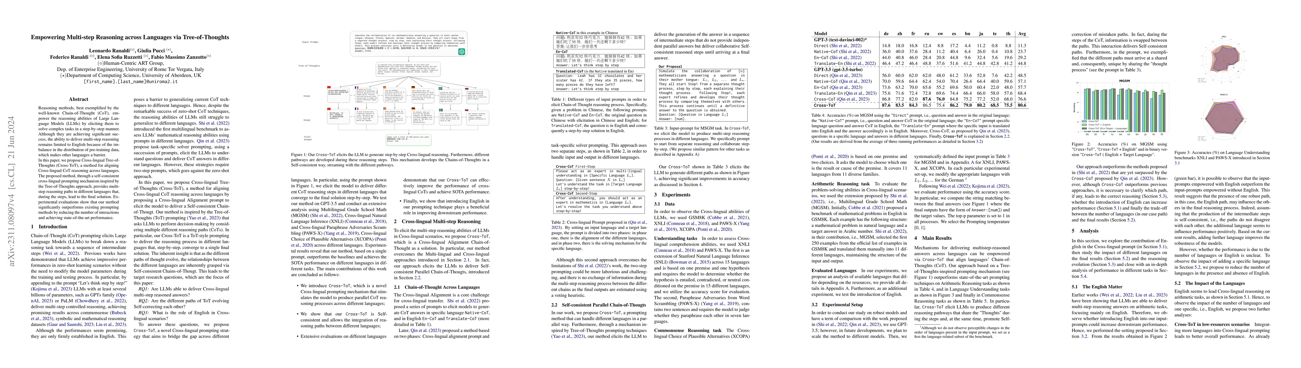 Thumbnail for Empowering Multi-step Reasoning across Languages via Tree-of-Thoughts