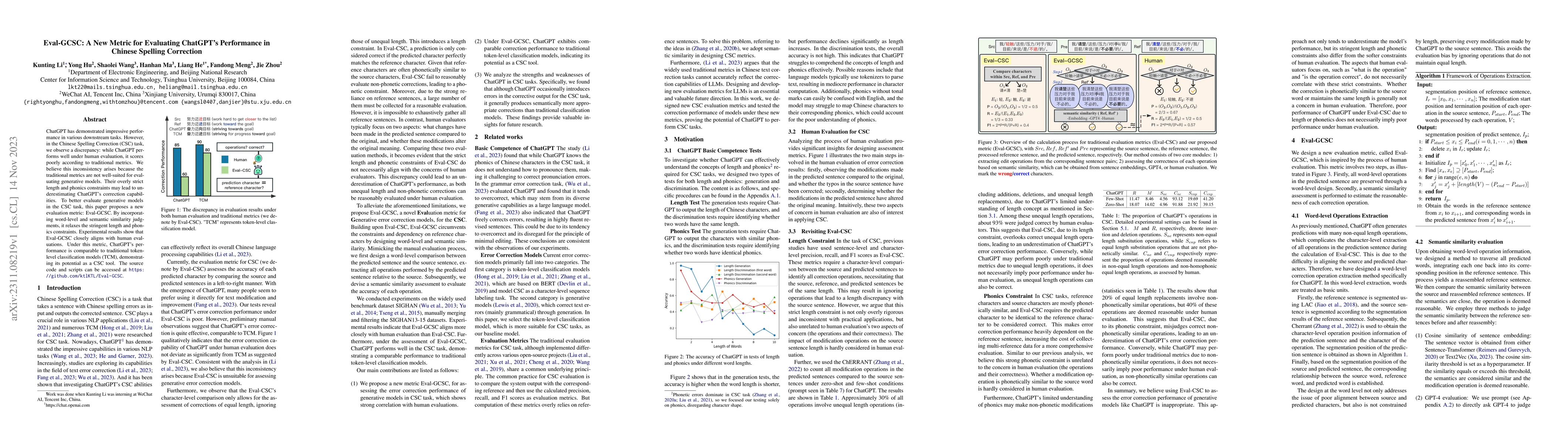 Thumbnail for Eval-GCSC: A New Metric for Evaluating ChatGPT's Performance in Chinese
  Spelling Correction