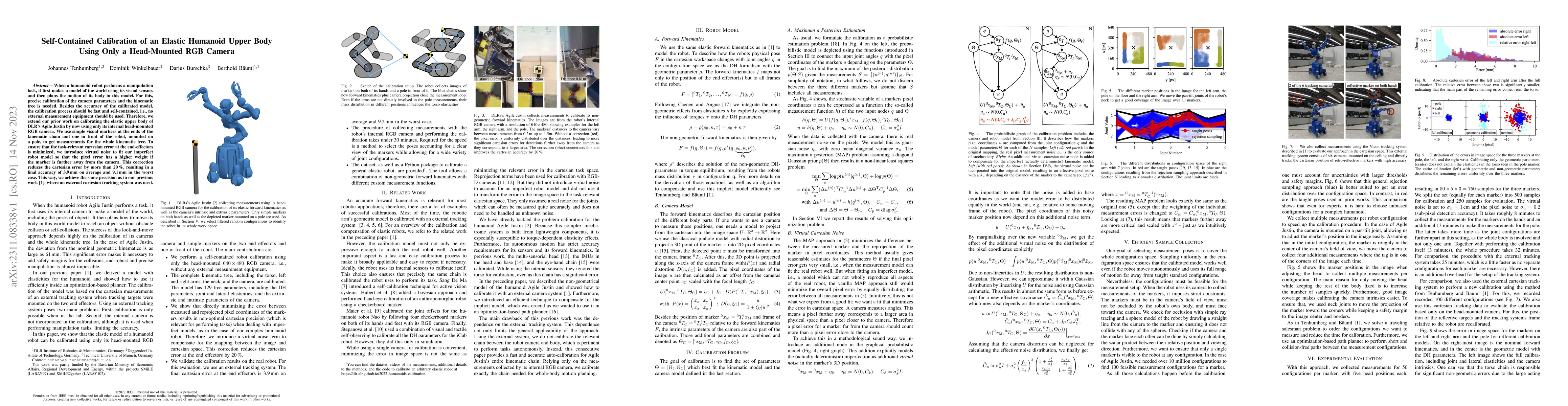 Thumbnail for Self-Contained Calibration of an Elastic Humanoid Upper Body Using Only
  a Head-Mounted RGB Camera