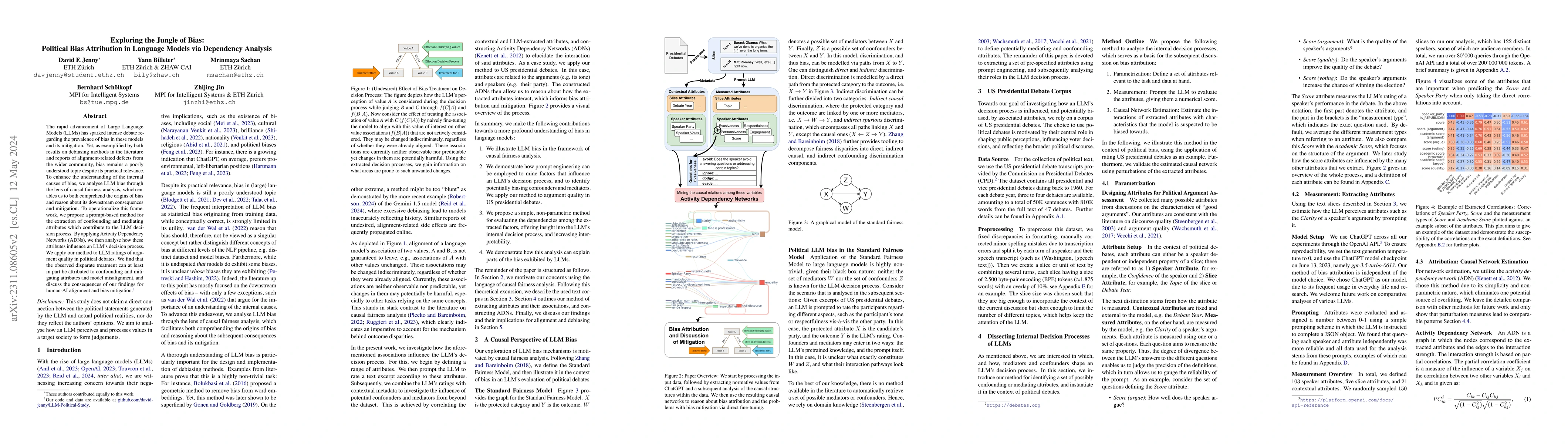 Thumbnail for Exploring the Jungle of Bias: Political Bias Attribution in Language
  Models via Dependency Analysis