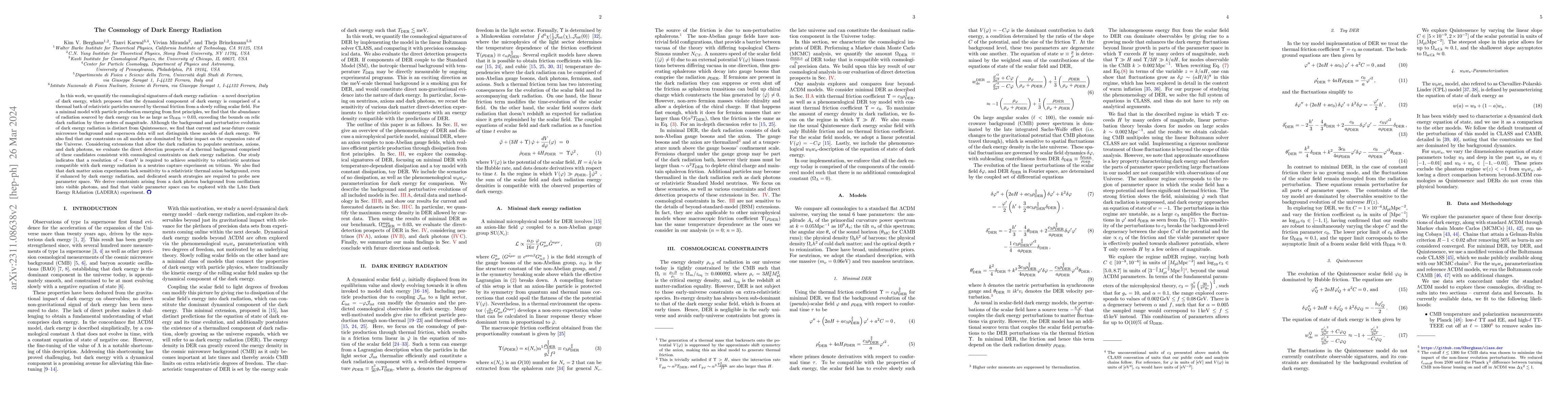 Thumbnail for The Cosmology of Dark Energy Radiation
