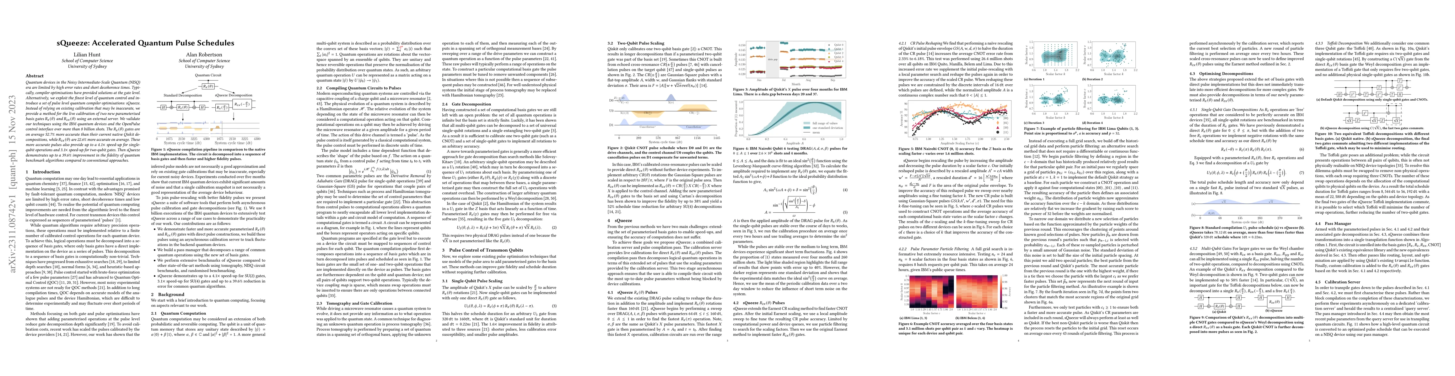 Thumbnail for sQueeze: Accelerated Quantum Pulse Schedules