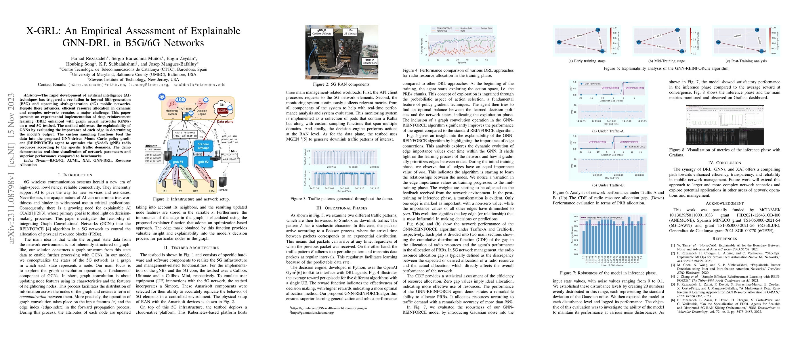 Thumbnail for X-GRL: An Empirical Assessment of Explainable GNN-DRL in B5G/6G Networks