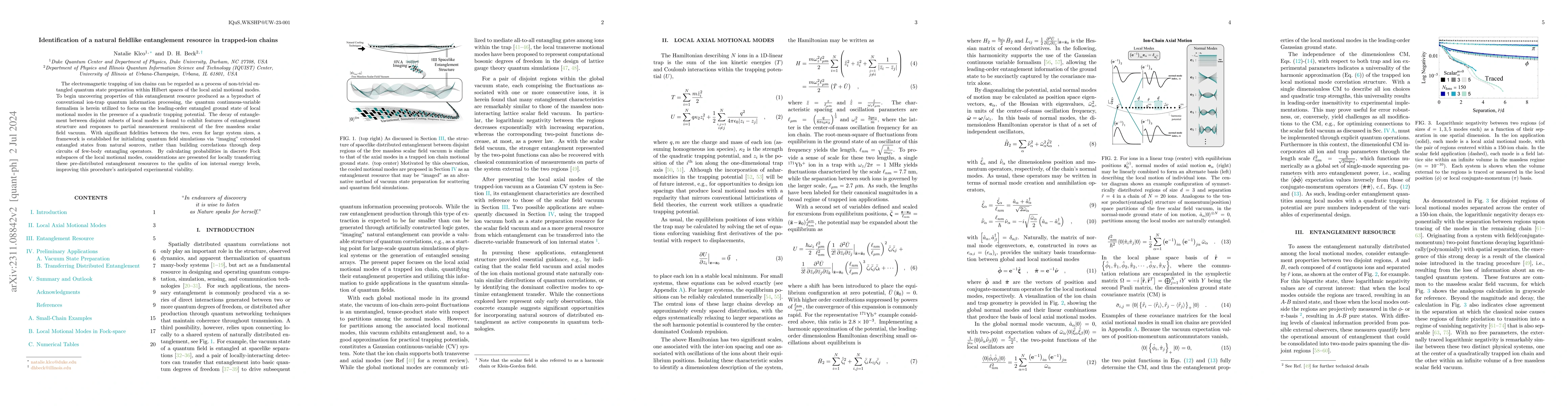Thumbnail for Identification of a natural fieldlike entanglement resource in
  trapped-ion chains