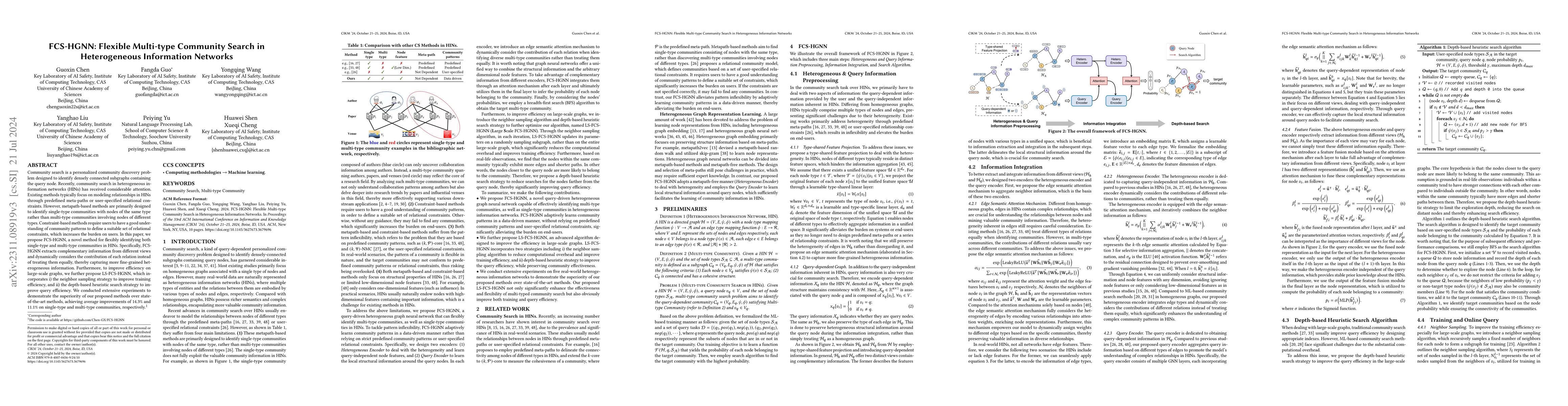 Thumbnail for FCS-HGNN: Flexible Multi-type Community Search in Heterogeneous
  Information Networks