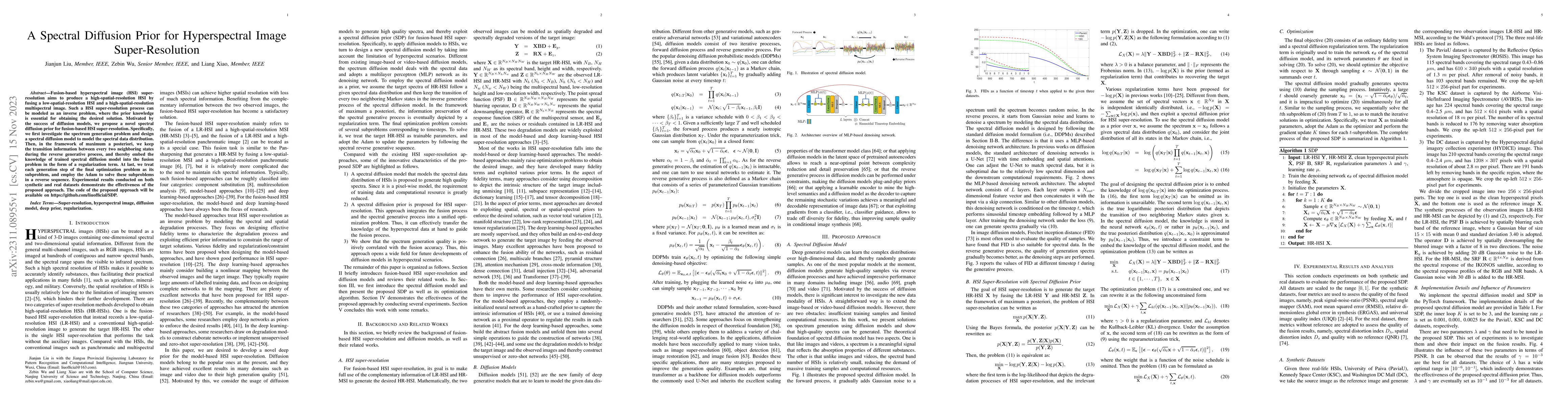 Thumbnail for A Spectral Diffusion Prior for Hyperspectral Image Super-Resolution