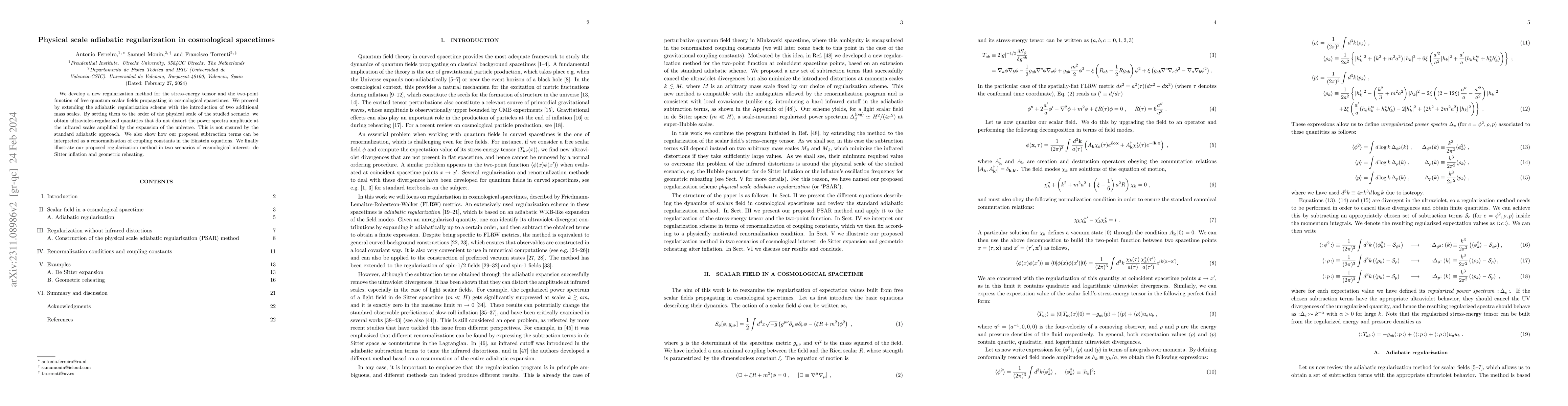 Thumbnail for Physical scale adiabatic regularization in cosmological spacetimes