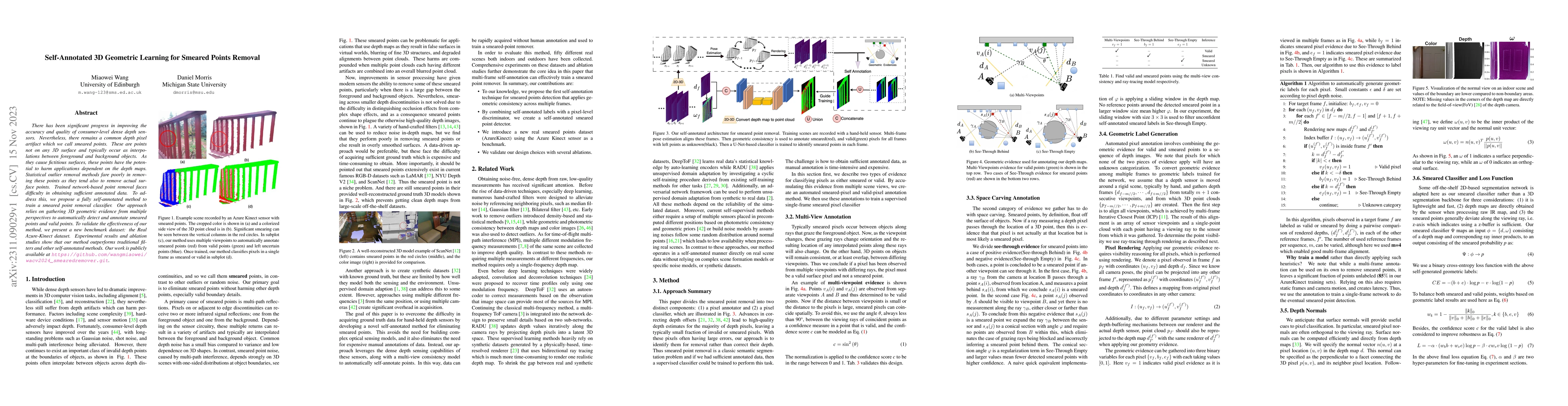 Thumbnail for Self-Annotated 3D Geometric Learning for Smeared Points Removal