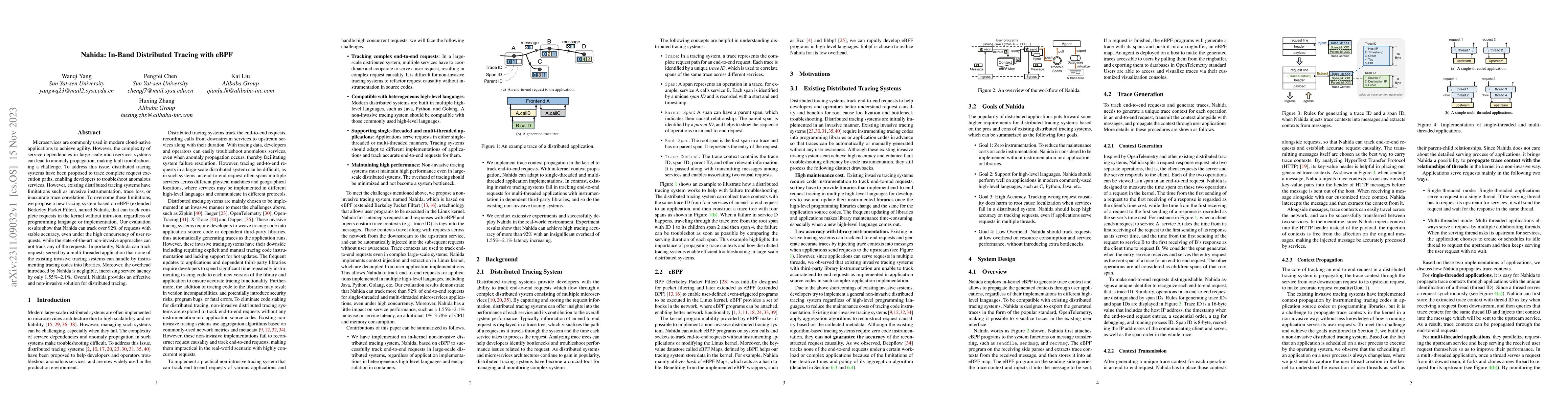 Thumbnail for Nahida: In-Band Distributed Tracing with eBPF