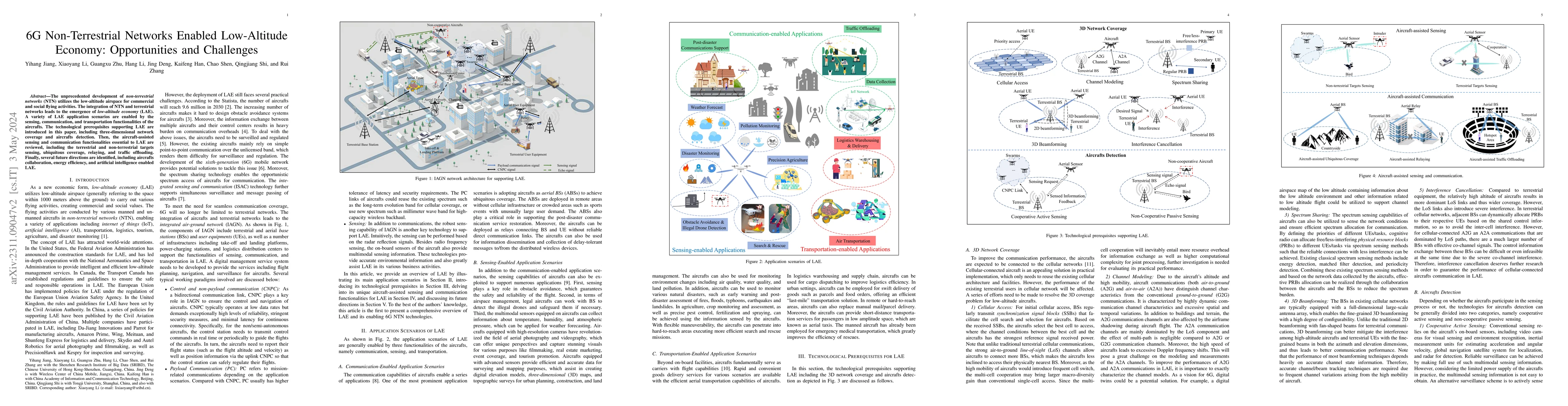 Thumbnail for 6G Non-Terrestrial Networks Enabled Low-Altitude Economy: Opportunities
  and Challenges