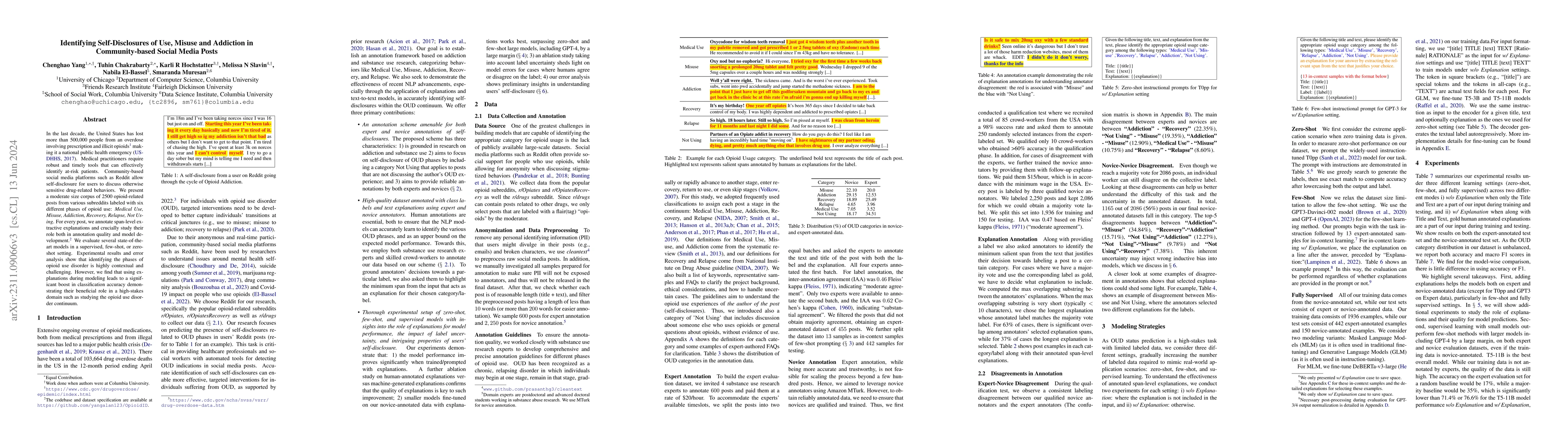 Thumbnail for Identifying Self-Disclosures of Use, Misuse and Addiction in
  Community-based Social Media Posts
