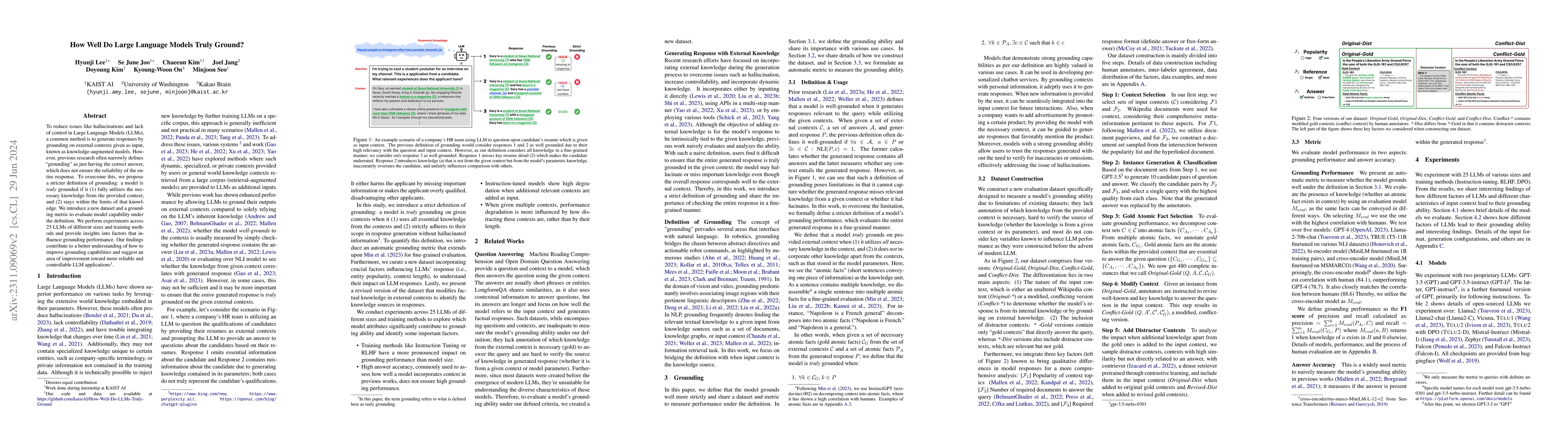 Thumbnail for How Well Do Large Language Models Truly Ground?