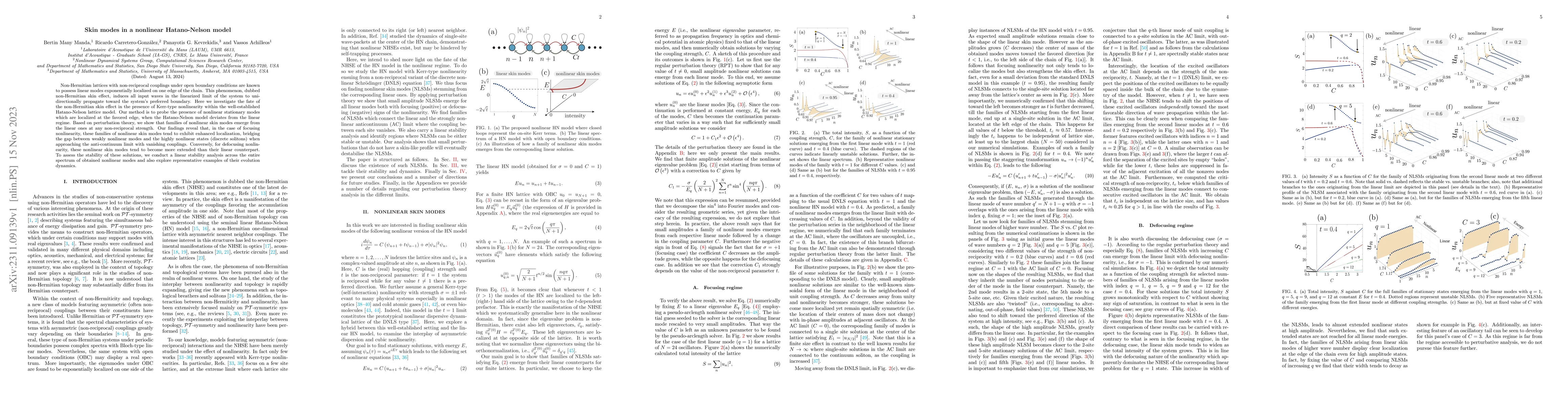 Thumbnail for Skin modes in a nonlinear Hatano-Nelson model