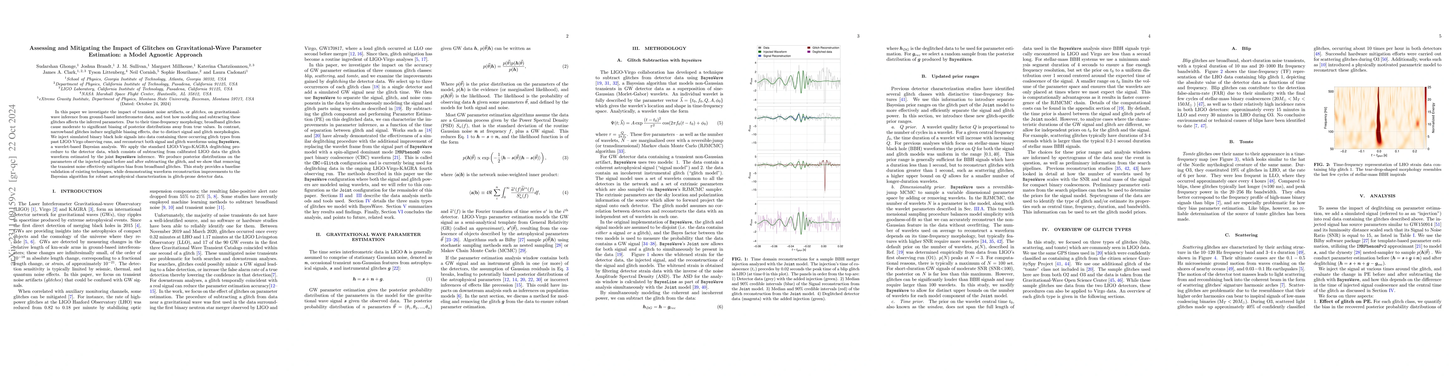 Thumbnail for Characterizing the efficacy of methods to subtract terrestrial transient
  noise near gravitational wave events and the effects on parameter estimation