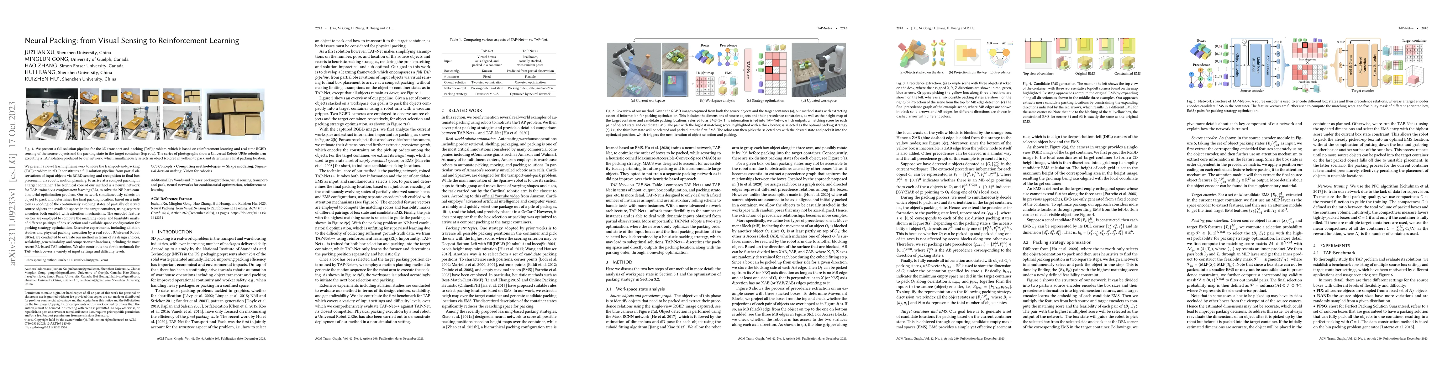 Thumbnail for Neural Packing: from Visual Sensing to Reinforcement Learning