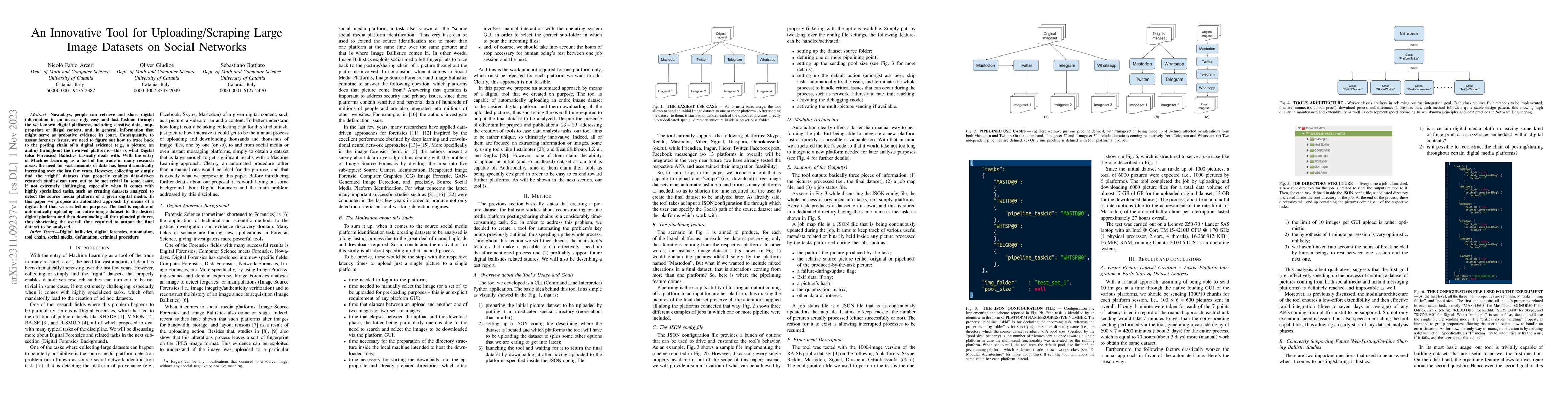 Thumbnail for An Innovative Tool for Uploading/Scraping Large Image Datasets on Social
  Networks