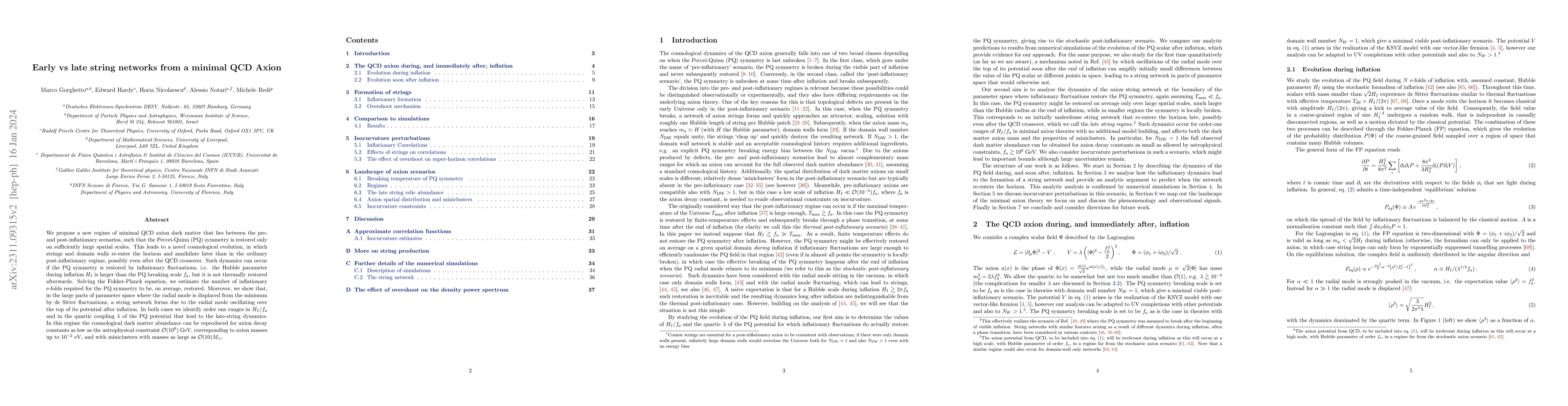 Thumbnail for Early vs late string networks from a minimal QCD Axion