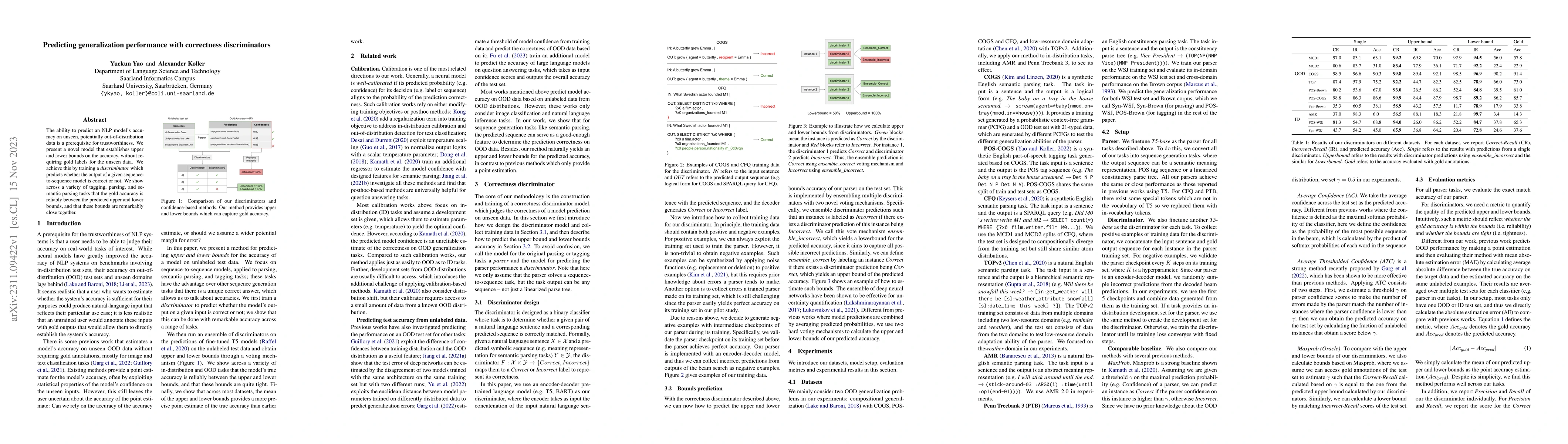Thumbnail for Predicting generalization performance with correctness discriminators