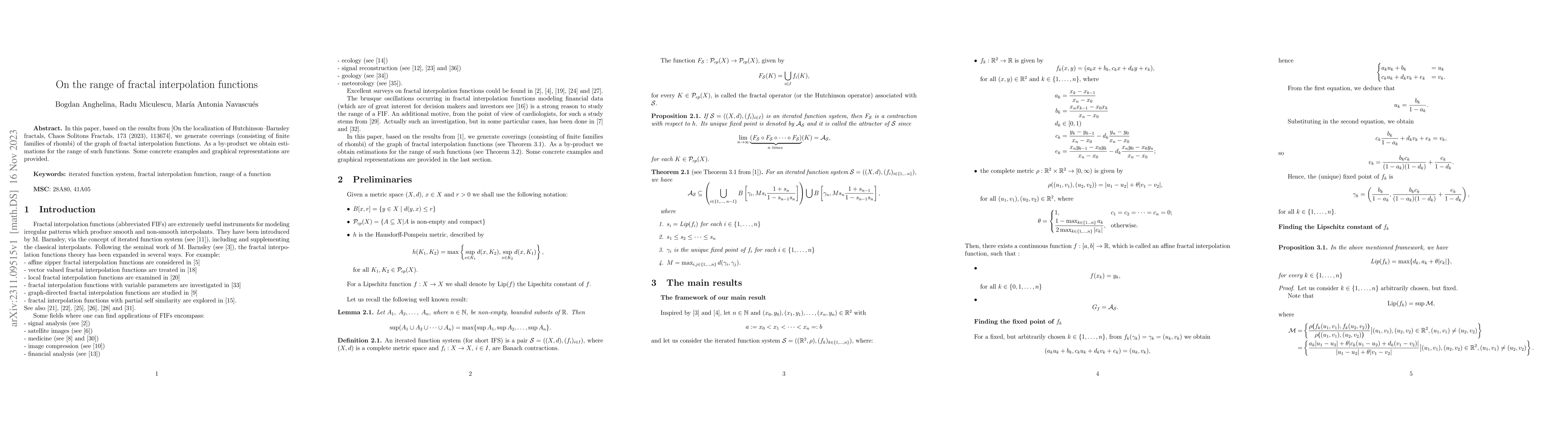 Thumbnail for On the range of fractal interpolation functions