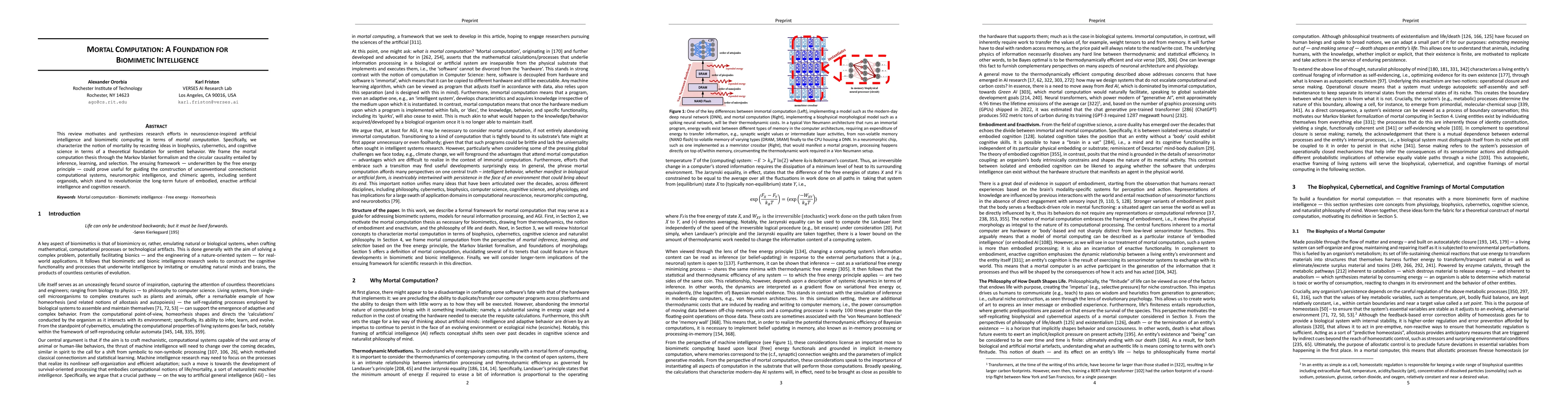 Thumbnail for Mortal Computation: A Foundation for Biomimetic Intelligence