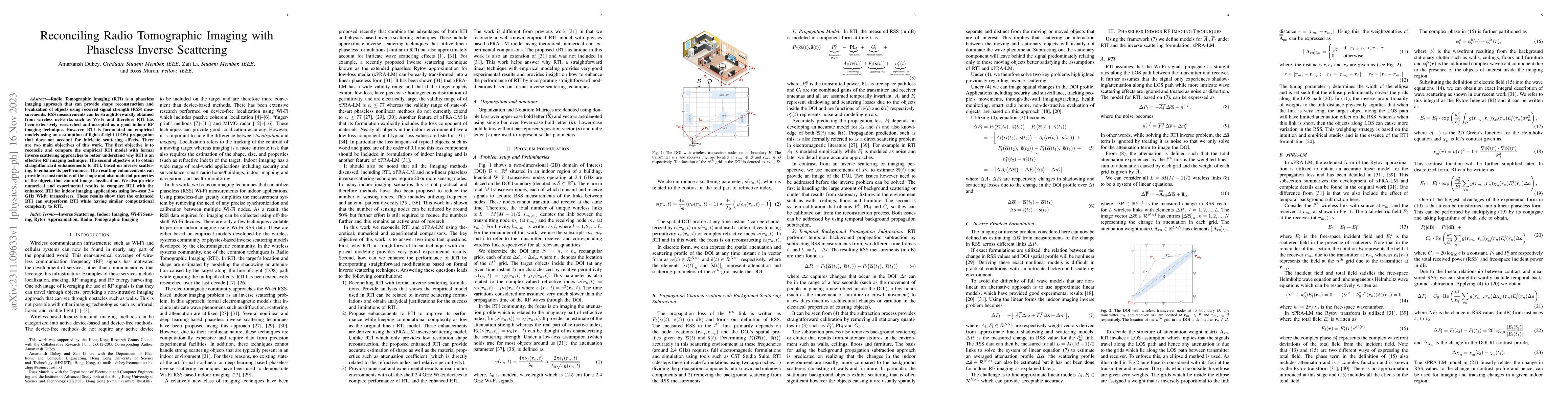 Thumbnail for Reconciling Radio Tomographic Imaging with Phaseless Inverse Scattering