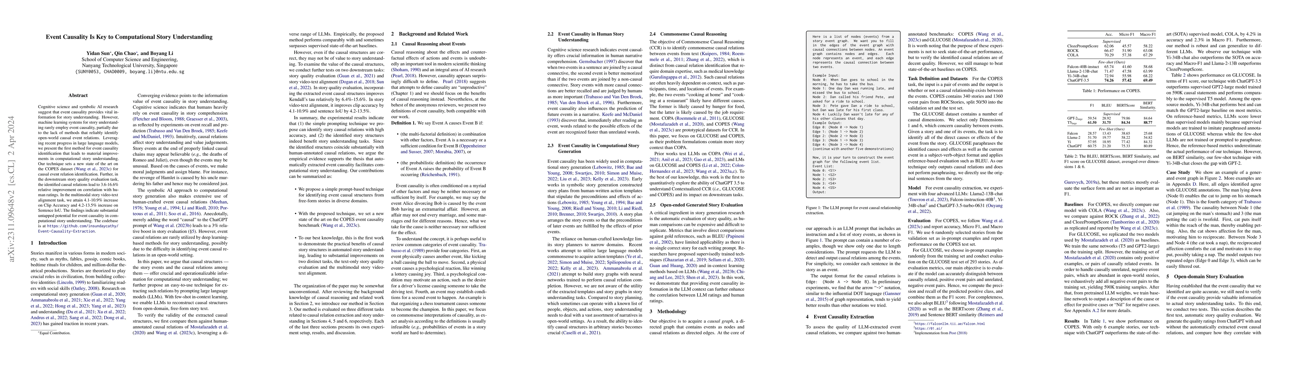 Thumbnail for Event Causality Is Key to Computational Story Understanding
