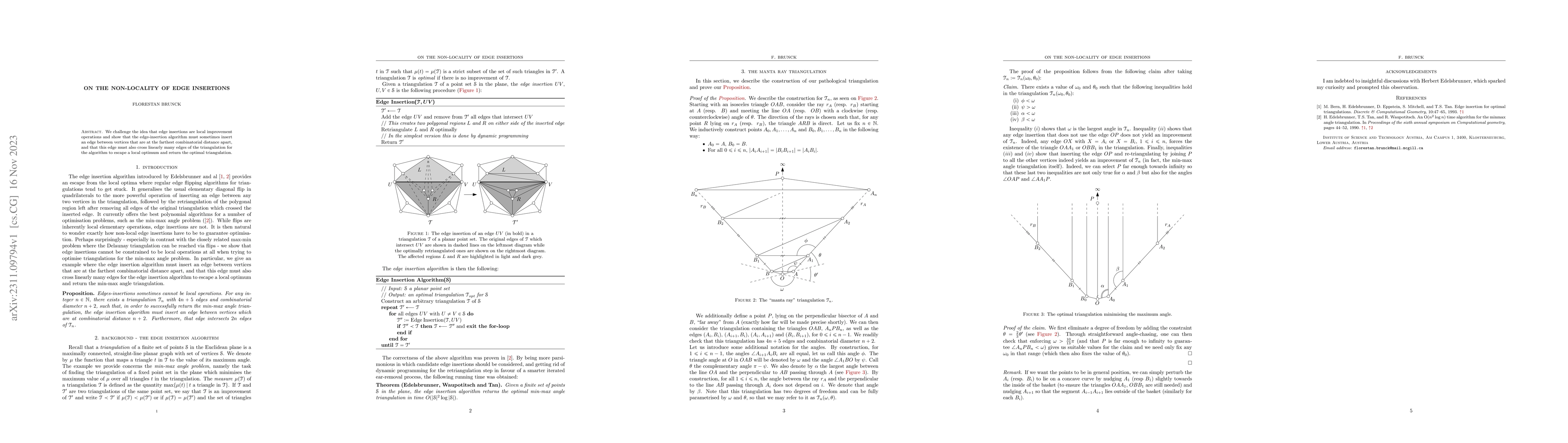 Thumbnail for On the Non-Locality of Edge Insertions