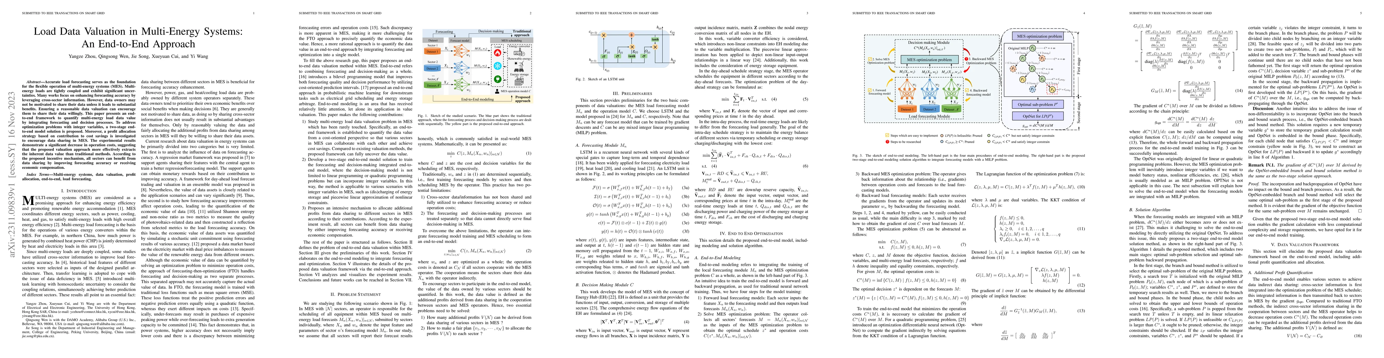 Thumbnail for Load Data Valuation in Multi-Energy Systems: An End-to-End Approach