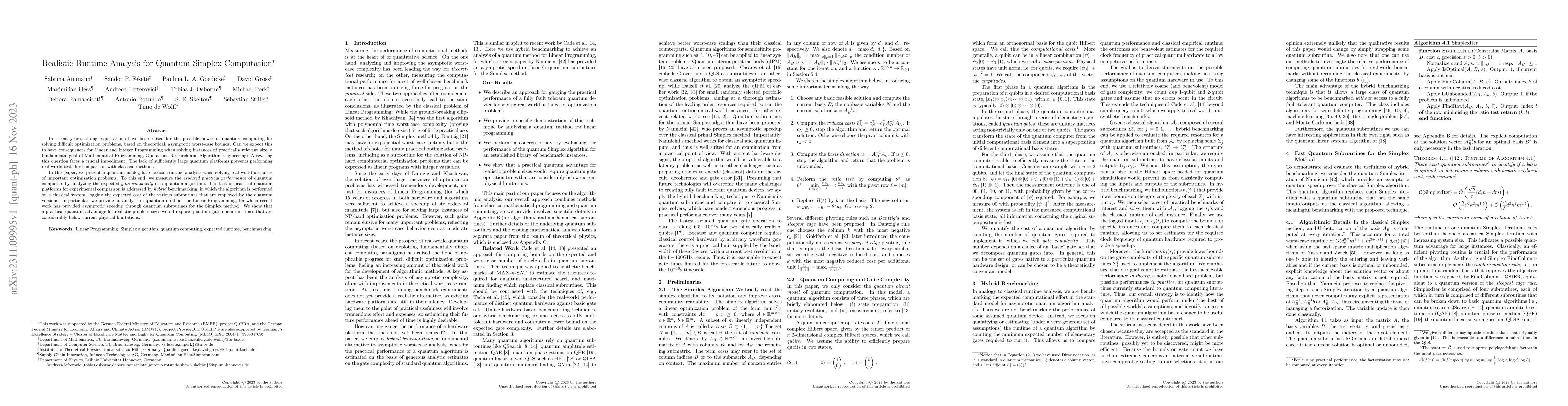 Thumbnail for Realistic Runtime Analysis for Quantum Simplex Computation