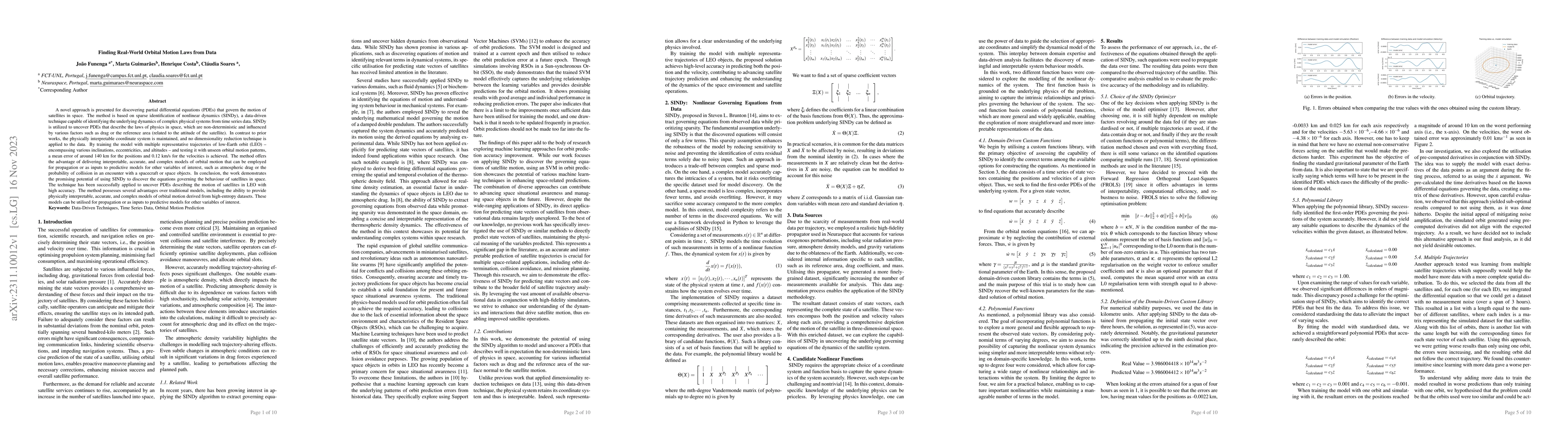 Thumbnail for Finding Real-World Orbital Motion Laws from Data