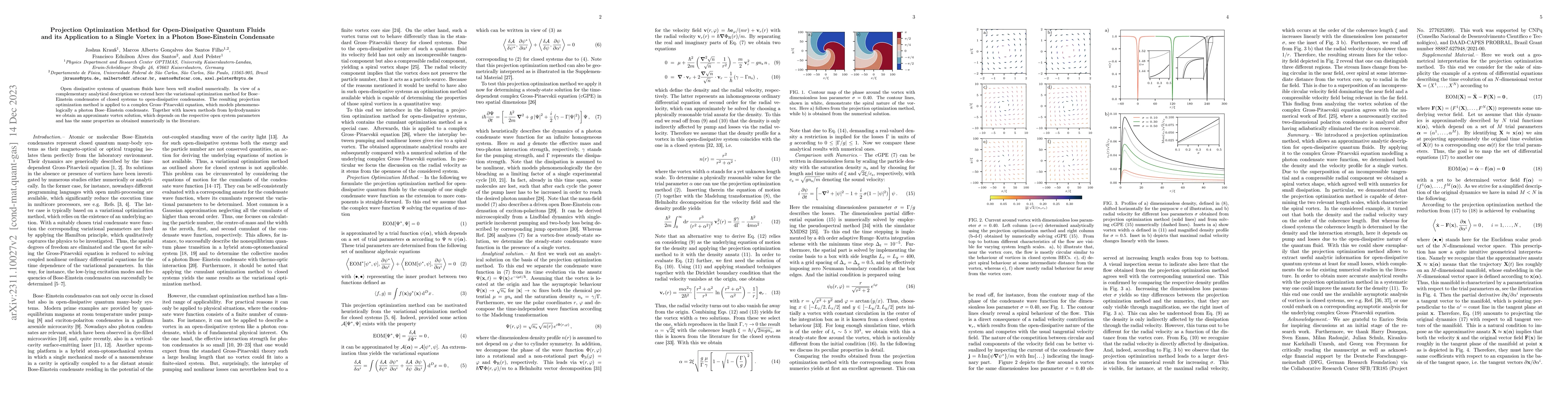 Thumbnail for Projection Optimization Method for Open-Dissipative Quantum Fluids and
  its Application to a Single Vortex in a Photon Bose-Einstein Condensate