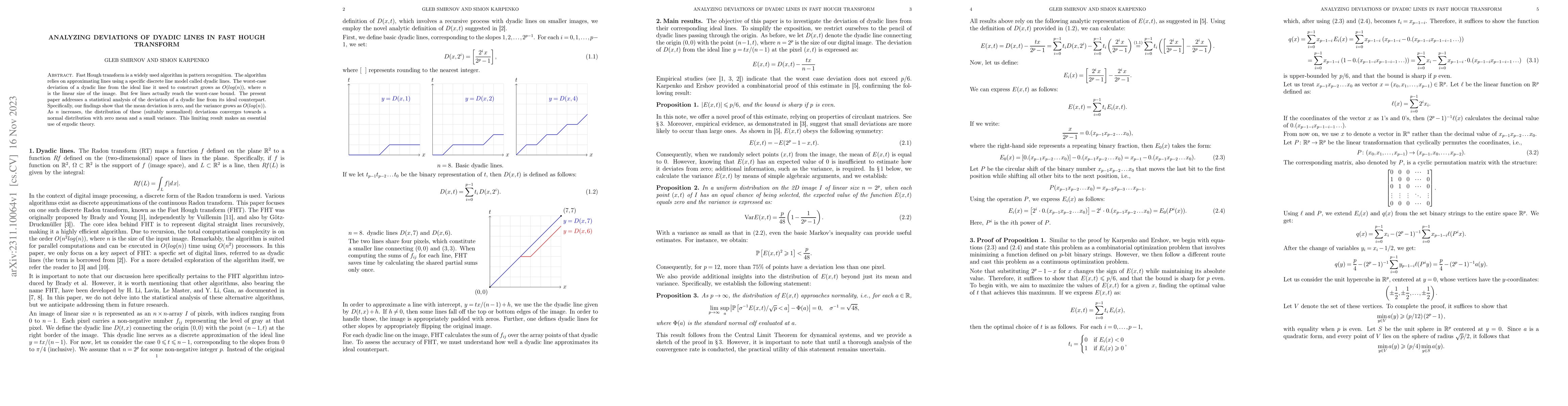 Thumbnail for Analyzing Deviations of Dyadic Lines in Fast Hough Transform