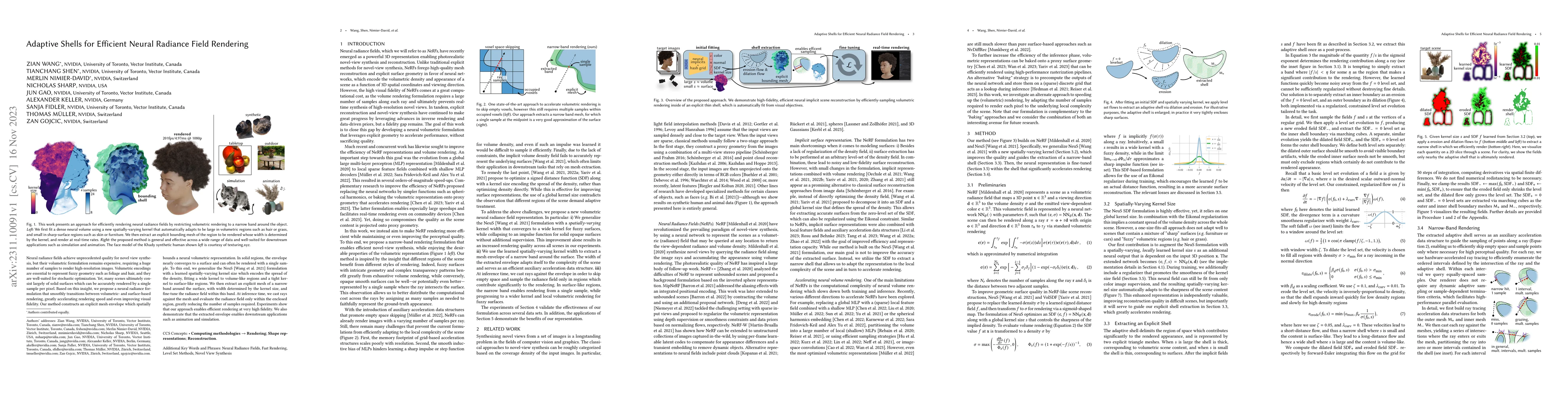 Thumbnail for Adaptive Shells for Efficient Neural Radiance Field Rendering