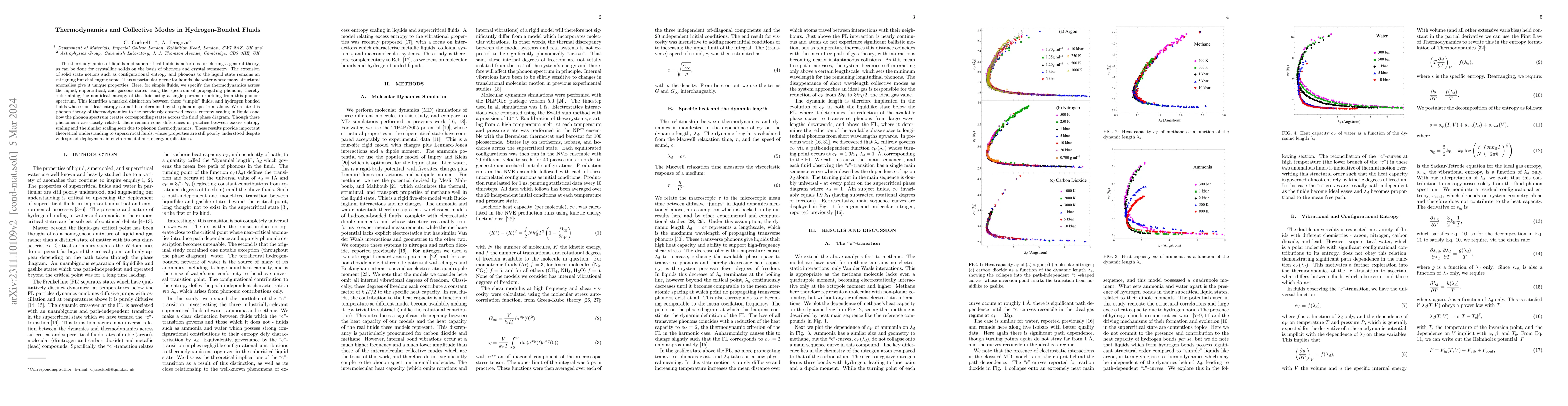 Thumbnail for Configurational and Vibrational Entropy in Hydrogen-bonded Fluids