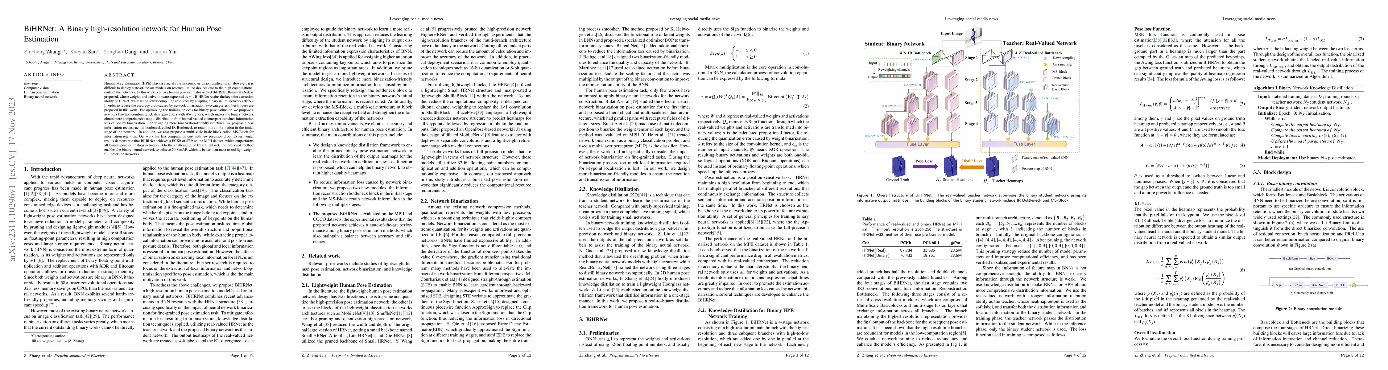 Thumbnail for BiHRNet: A Binary high-resolution network for Human Pose Estimation