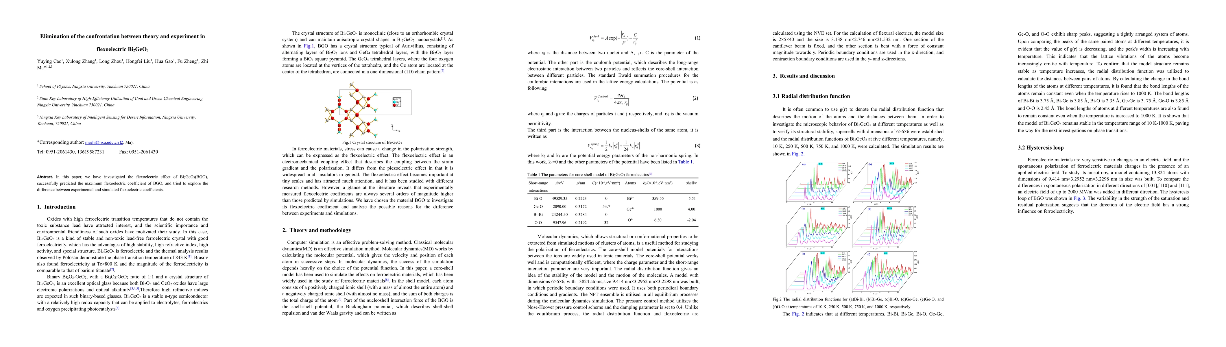 Thumbnail for Elimination of the confrontation between theory and experiment in
  flexoelectric Bi2GeO5