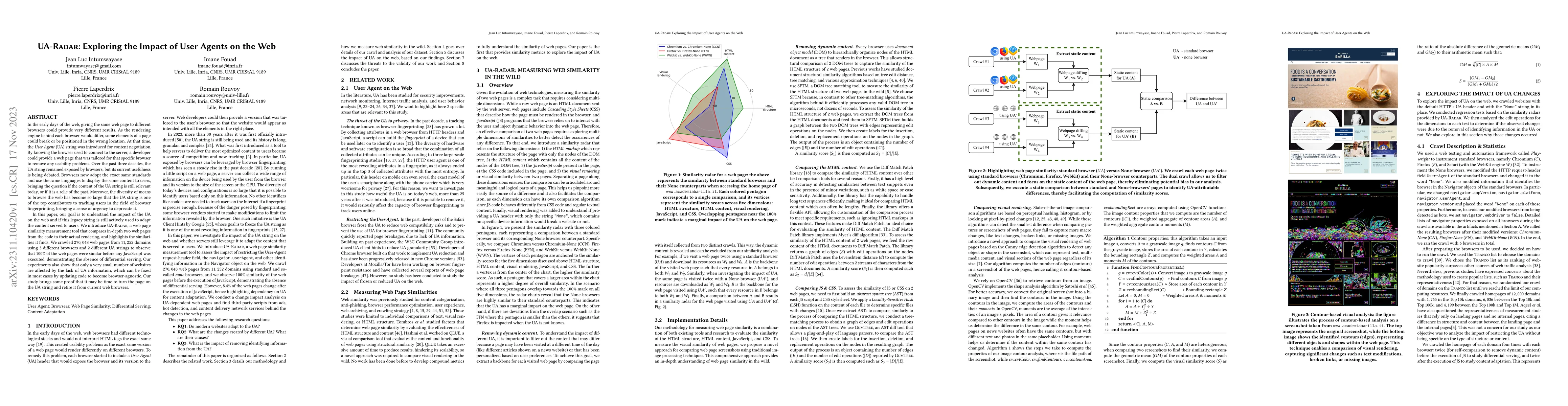 Thumbnail for UA-Radar: Exploring the Impact of User Agents on the Web