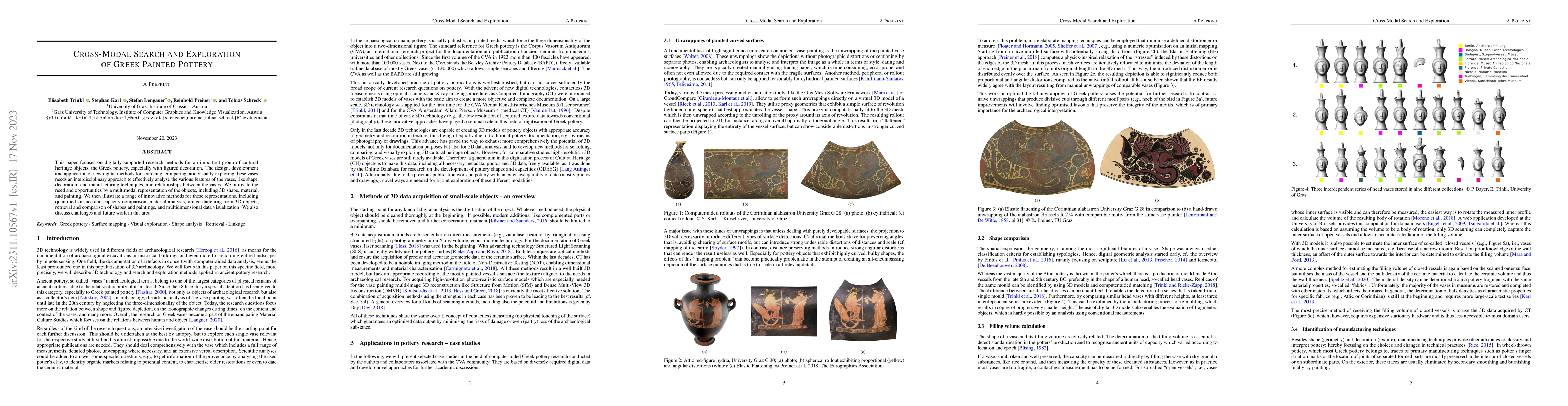 Thumbnail for Cross-Modal Search and Exploration of Greek Painted Pottery