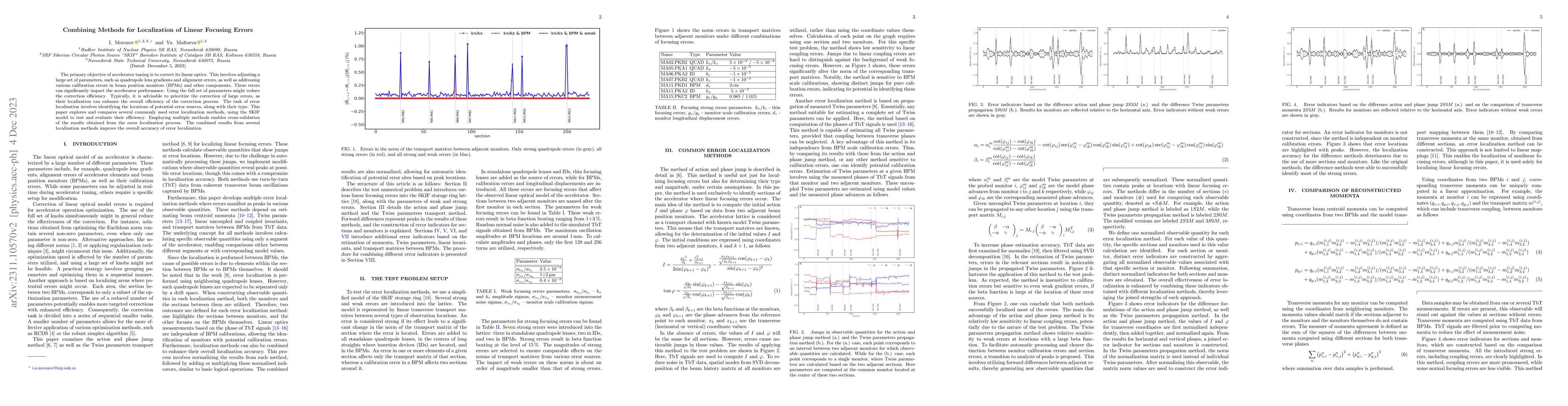 Thumbnail for Combining Methods for Localization of Linear Focusing Errors