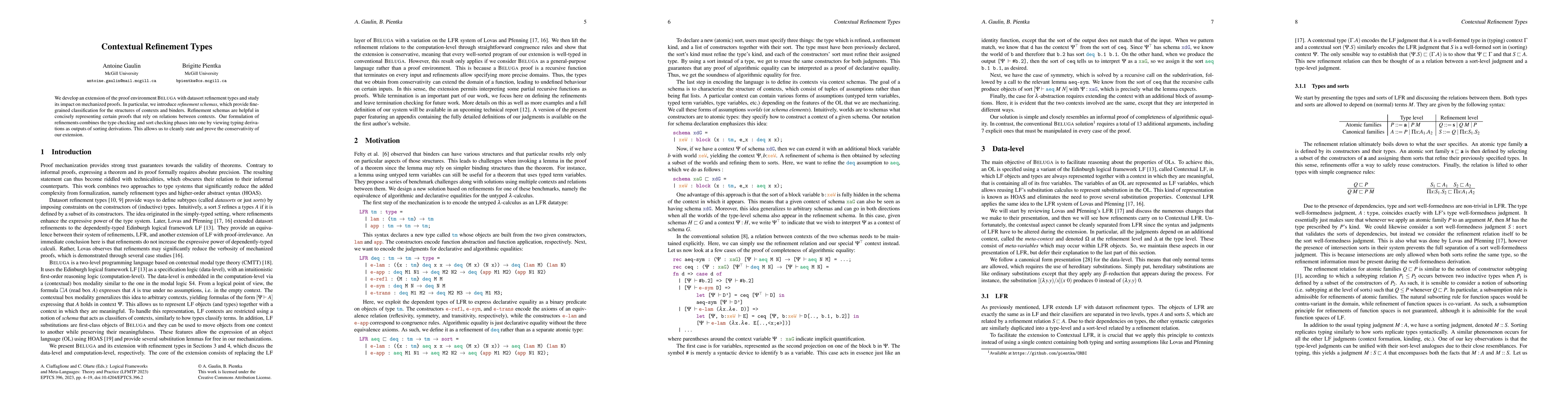 Thumbnail for Contextual Refinement Types